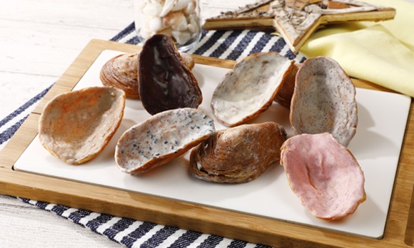 【24枚入り】サクサク＆カリカリ！牡蠣の形のイタリア菓子