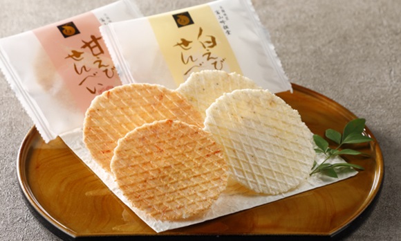 【39枚入り】おめでたいハレの日にも！紅白のえびせんべい