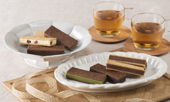 さくっとしたクッキー＆口どけの良いチョコレートのマリアージュ