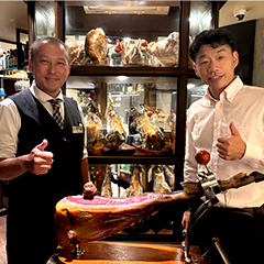 スペイン王室献上品生ハムセットの店舗写真