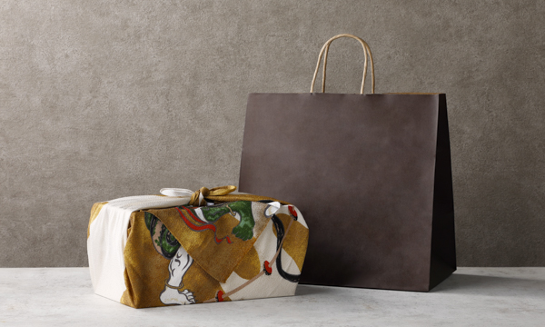 富士の酒「飛竜乗雲」の紙袋画像