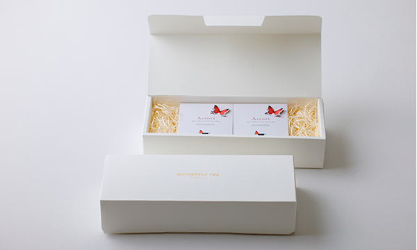 バタフライティー　gift boxの箱画像
