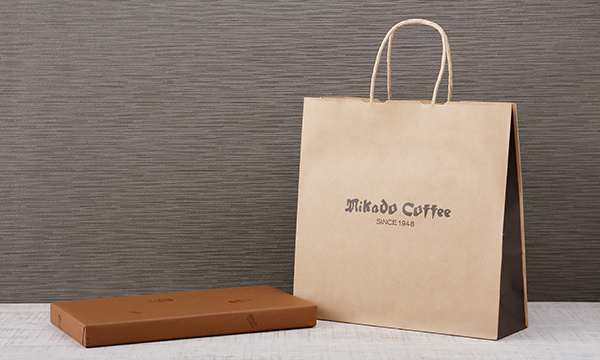 ミカド珈琲　コーヒーゼリー8個の紙袋画像