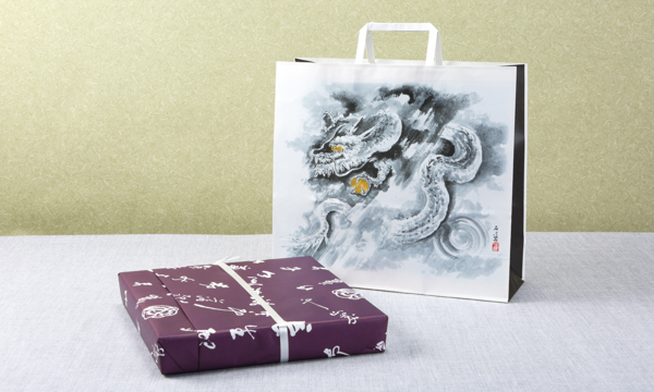 もち皮どら焼き 宝達の紙袋画像