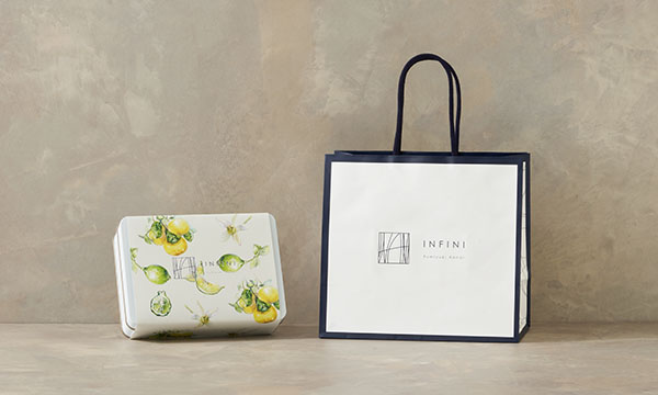 チーズケーキKANKANの紙袋画像