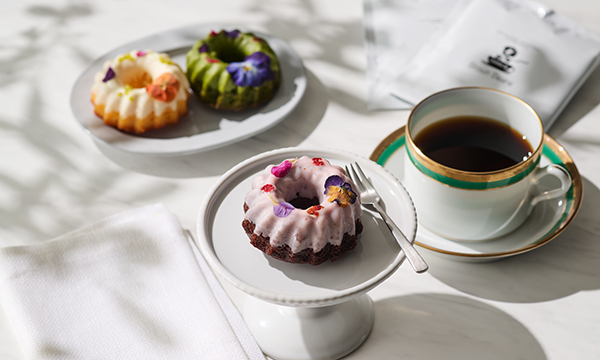 ドリップコーヒーとお花のケーキギフト