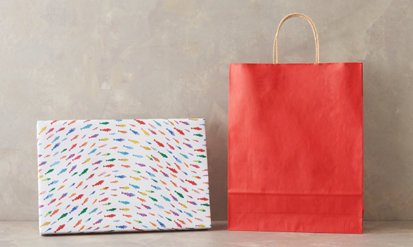 薫 極み 小分けおつまみギフト 無添加スモークたらこ＆明太子（各5個入り）の紙袋画像