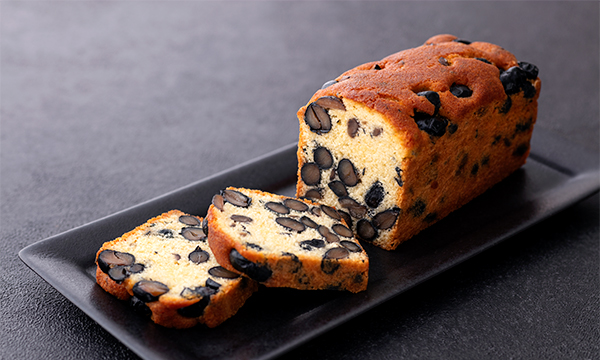 大粒丹波黒豆のパウンドケーキの内容画像