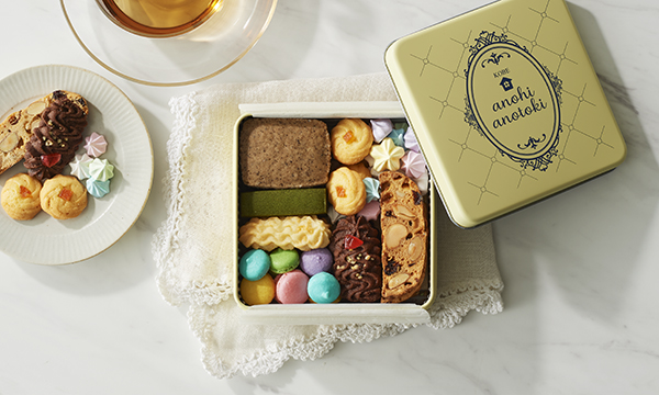 アノヒアノトキ オリジナルクッキー缶 8種入り アノヒアノトキ 接待の手土産 ぐるなび