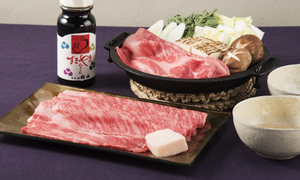 すき焼割烹日山 国産黒毛和牛肩ロースすき焼