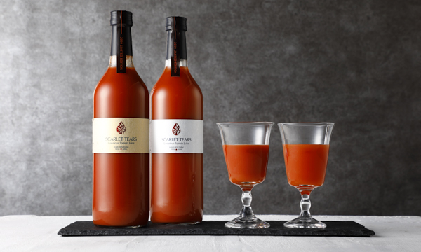 至高のトマトジュース「スカーレット・ティアーズ」ギフト2本セット(ゴールドラベル・シルバーラベル)