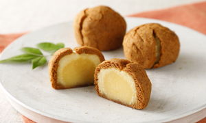 深煎りきな粉の黄身時雨