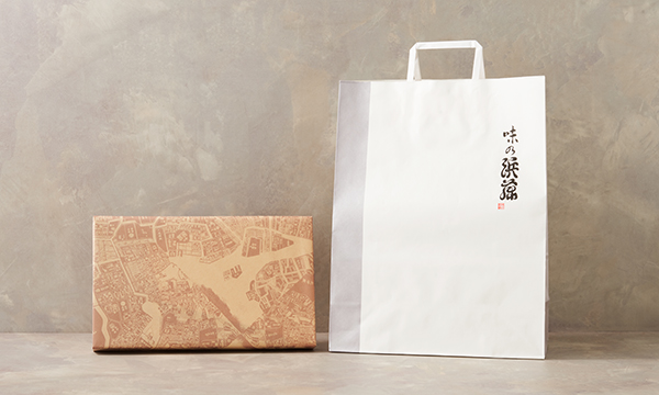 うなぎ蒲焼詰合せの紙袋画像