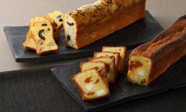 青山モノリス 前菜とデザートのチーズパウンドケーキの内容画像