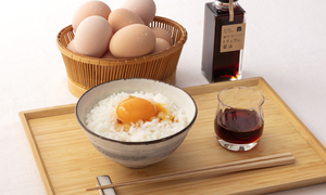 トリュフ醤油と名古屋コーチンの卵のセット