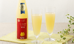 ルレクチェジュース 500ml×2本セット(果汁100%ストレートジュース)
