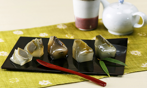 牧ノ原オリジナルお茶葛餅の内容画像