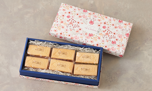 ルカドゥー バターサンド6種詰合せの箱画像