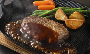 黒毛和牛ハンバーグ ソース付き