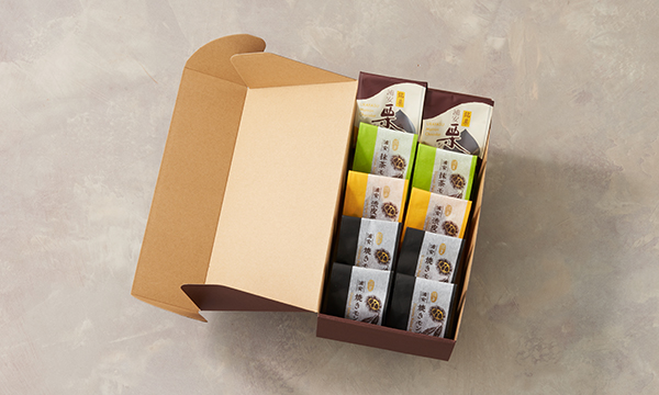 浦安焼きモンブラン詰め合わせ１０個入（手提袋付）の箱画像