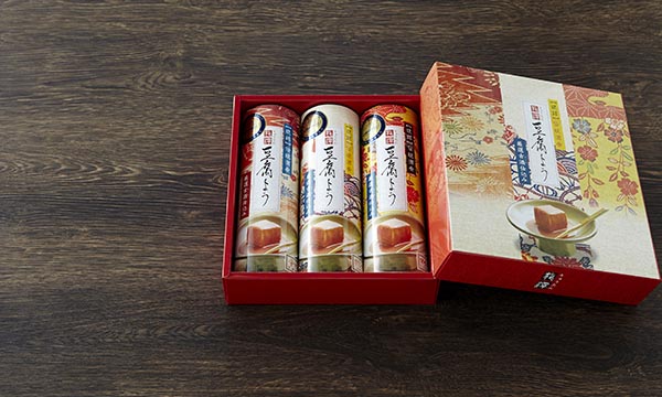 龍潭の豆腐よう3種セット 古酒仕込みの包装画像