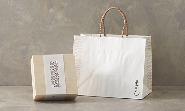 栗千本(黄金)の紙袋画像