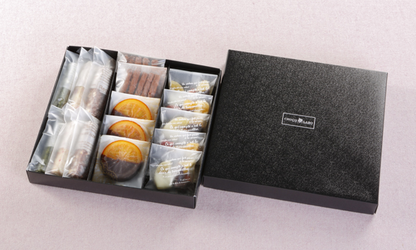 チョコレートアソート 4種の箱画像