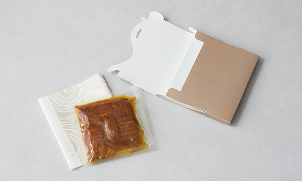 うなぎ亭友栄　うなぎの佃煮の箱画像
