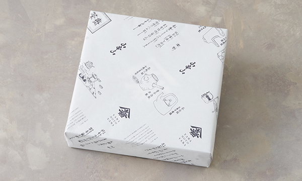 のりせんべい４個セットの包装画像