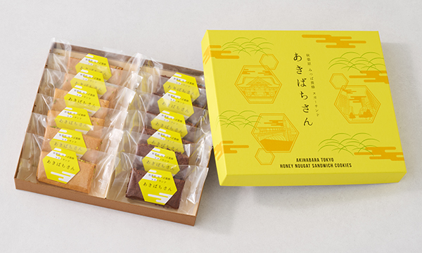 あきばちさん　12個入り箱の箱画像