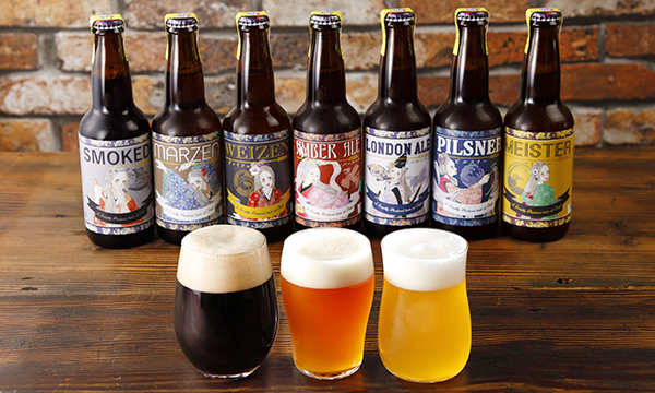 京都丹後クラフトビール7本ギフトセットの内容画像