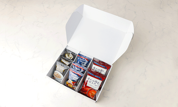 PILLBOX　高級フリーズドライ 洋食ギフト　8食入の箱画像