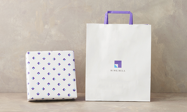 日本の極み プレミアム フロランタン プレーン&ココアの紙袋画像