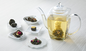 花咲くお茶　康藝銘茶（5種）桐箱セット